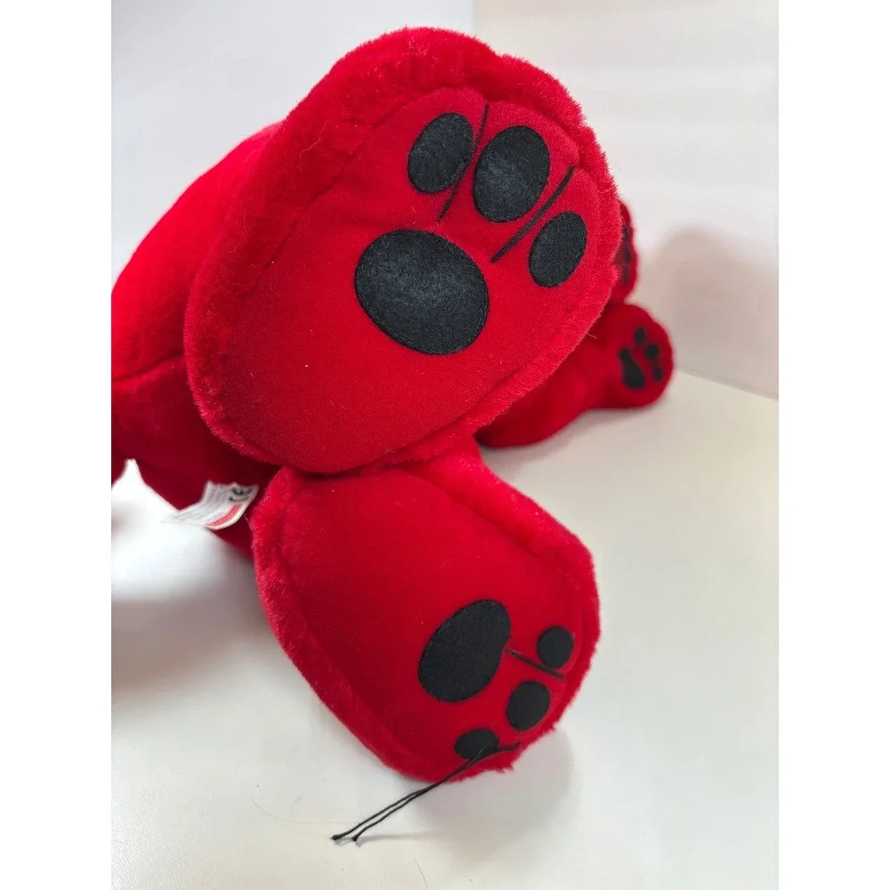2002 Toy Island Scholastic Clifford Big Red Dog 24in Plush with T-Bone and Cleo